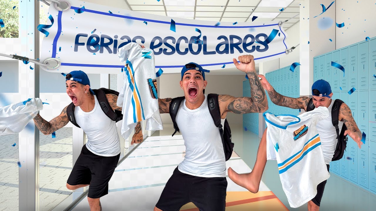 EMILIANO E O INÍCIO DAS FÉRIAS ESCOLARES