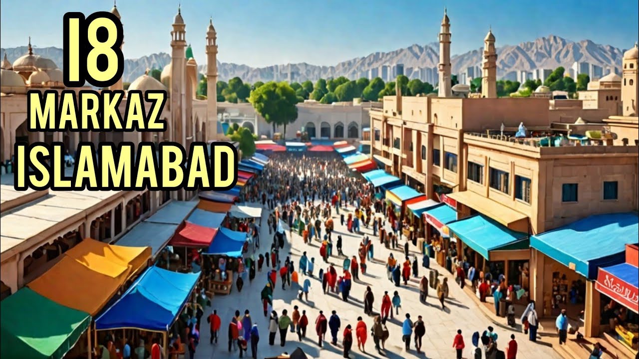 i8 markaz Islamabad walking tour with Danish travel