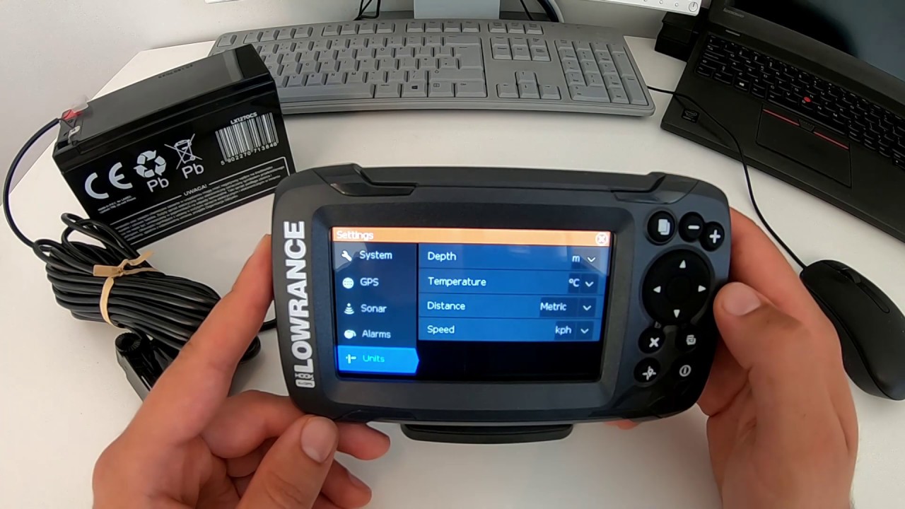 Lowrance HOOK2 4X GPS | unboxing i uruchomienie