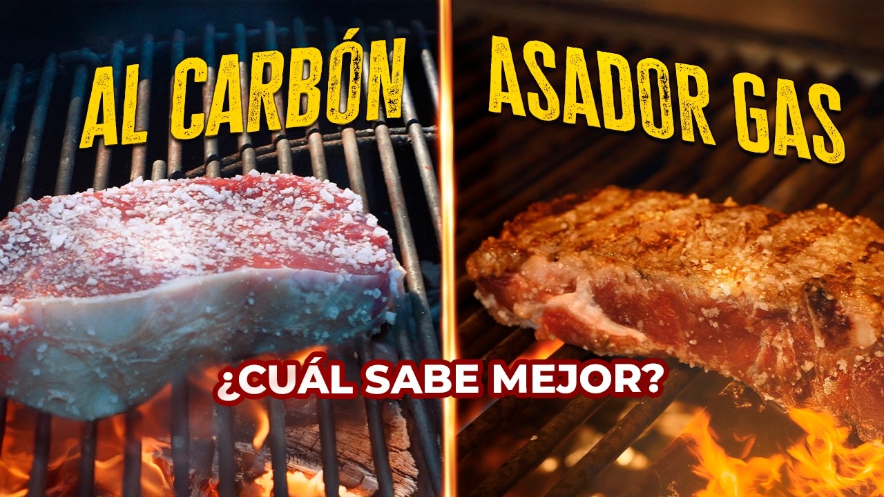 Asador de carbón Vs Asador de Gas ¿Cuál sabe mejor? - CAP 3
