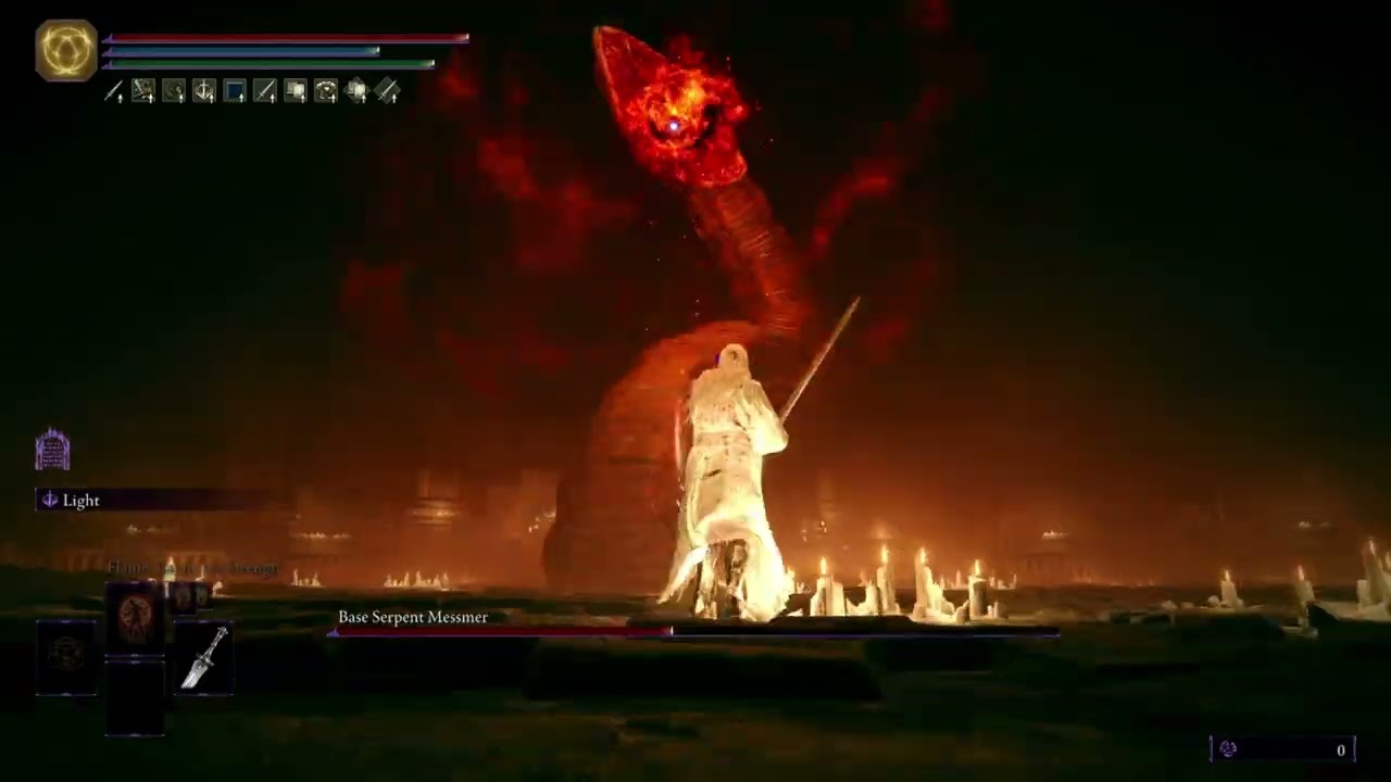 Messmer The Impaler Sword of Light No Hit | Elden Ring