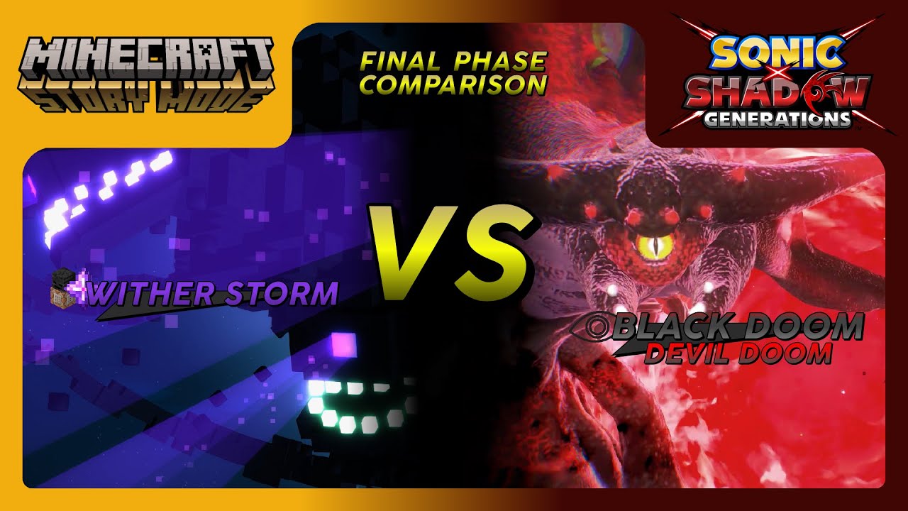 Wither Storm vs. Black Doom