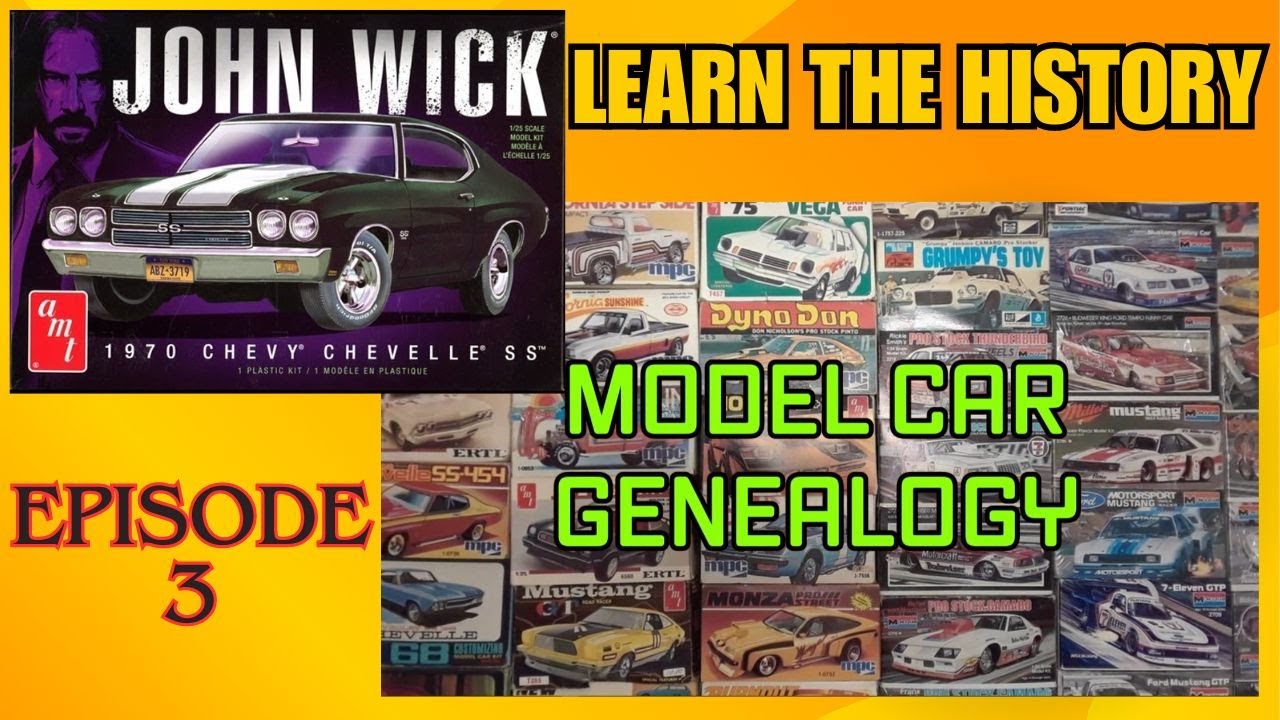 Model Car Genealogy The AMT & MPC '68-"72 Chevelle Kits Ep.3