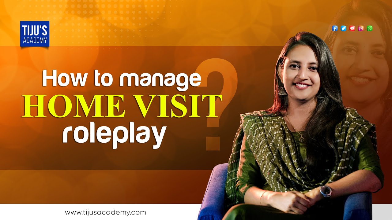 How to Manage Home Visit Role Play?  | Tiju's Academy | OET Speaking Tips
