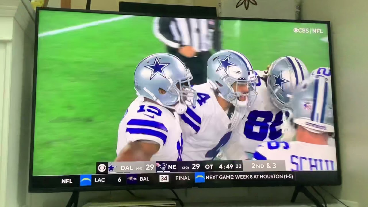Cowboys beat the Patriots off of a game winning touchdown in overtime! Fan Reaction!