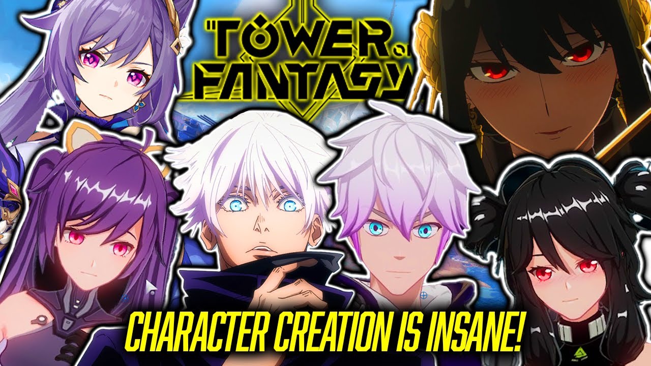Creating anime/genshin characters in Tower of Fantasy