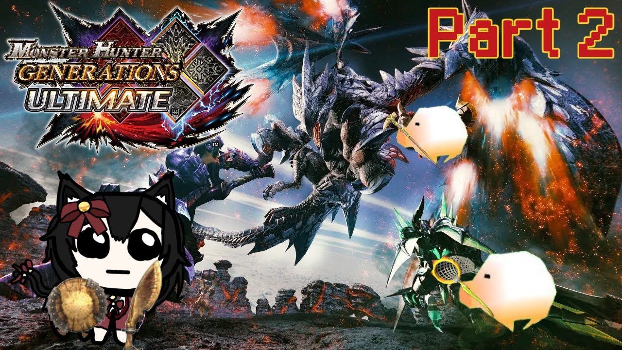 MonHun Generations Ultimate: Baby hunter gets filtered by fish! - Part 2