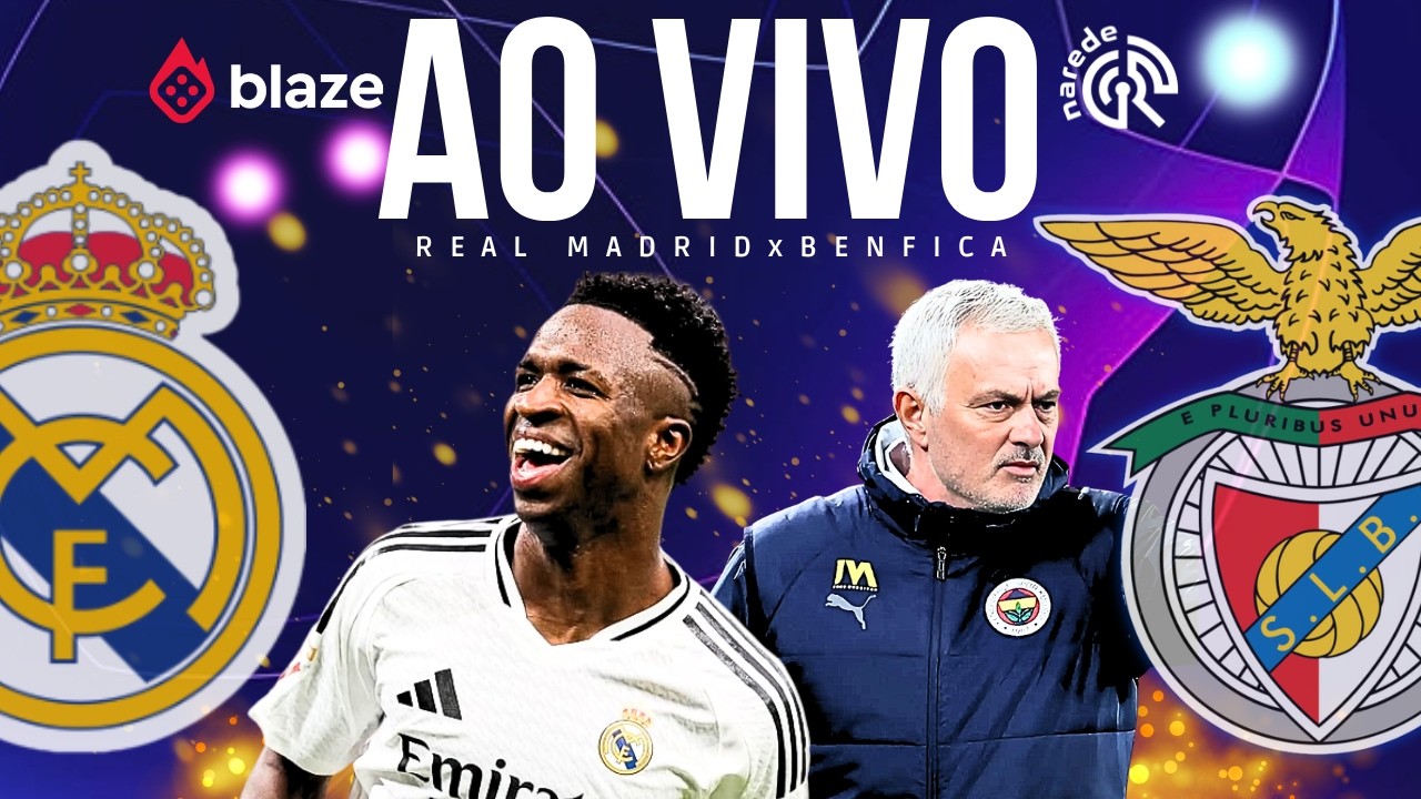 REAL MADRID X BENFICA AO VIVO | CHAMPIONS LEAGUE 2026 | JOGO AO VIVO LIGA DOS CAMPE&Otilde;ES