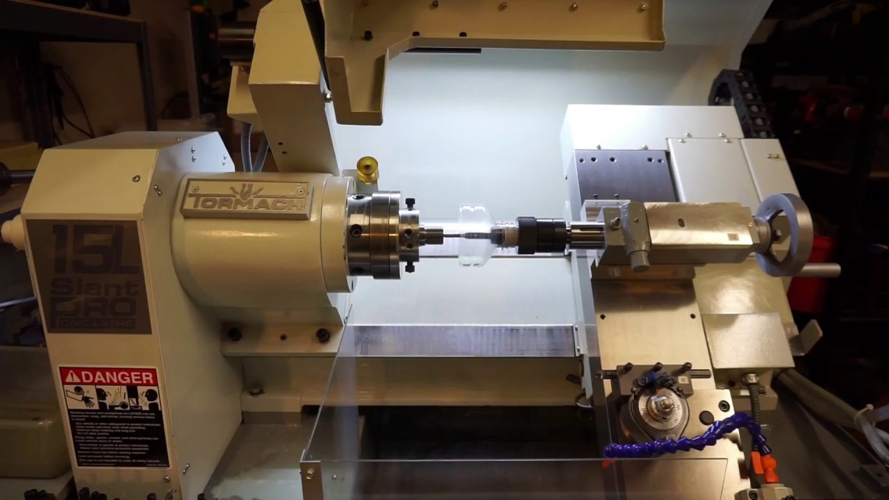 Solid Reaming with Barrel Flush System on Tormach CNC Lathe