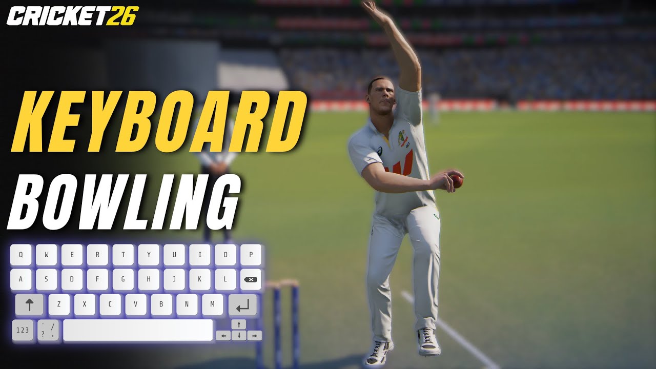 Учебное пособие по боулингу Cricket 26 Pace | КЛАВИАТУРА