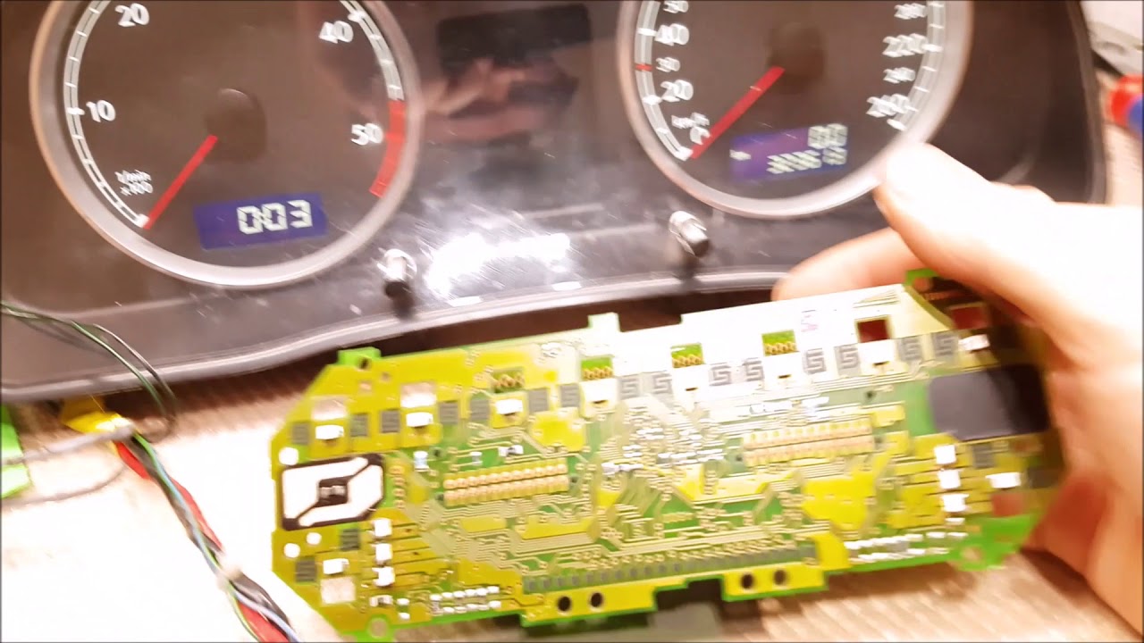 Wymiana podświetlenia Passat B5FL B5.5
