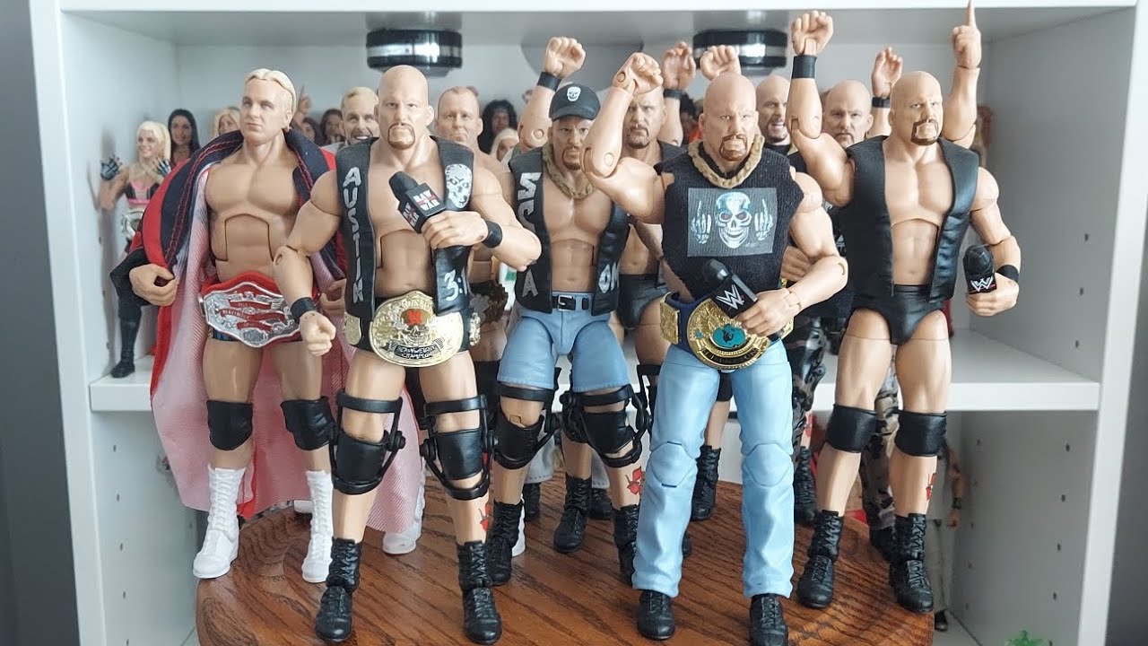 Ranking all the WWE Mattel Elite and Ultimate Stone Cold Steve Austin figures in my collection!