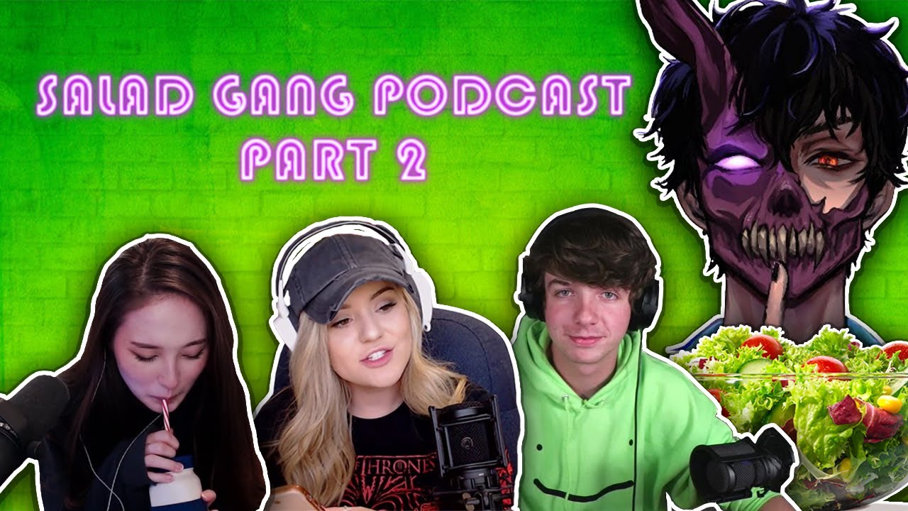 CORPSE LOVES TINA'S VOICE | Corpse, KarlJacobs, BrookeAB, TinaKitten | Salad Gang Podcast (PART 2)