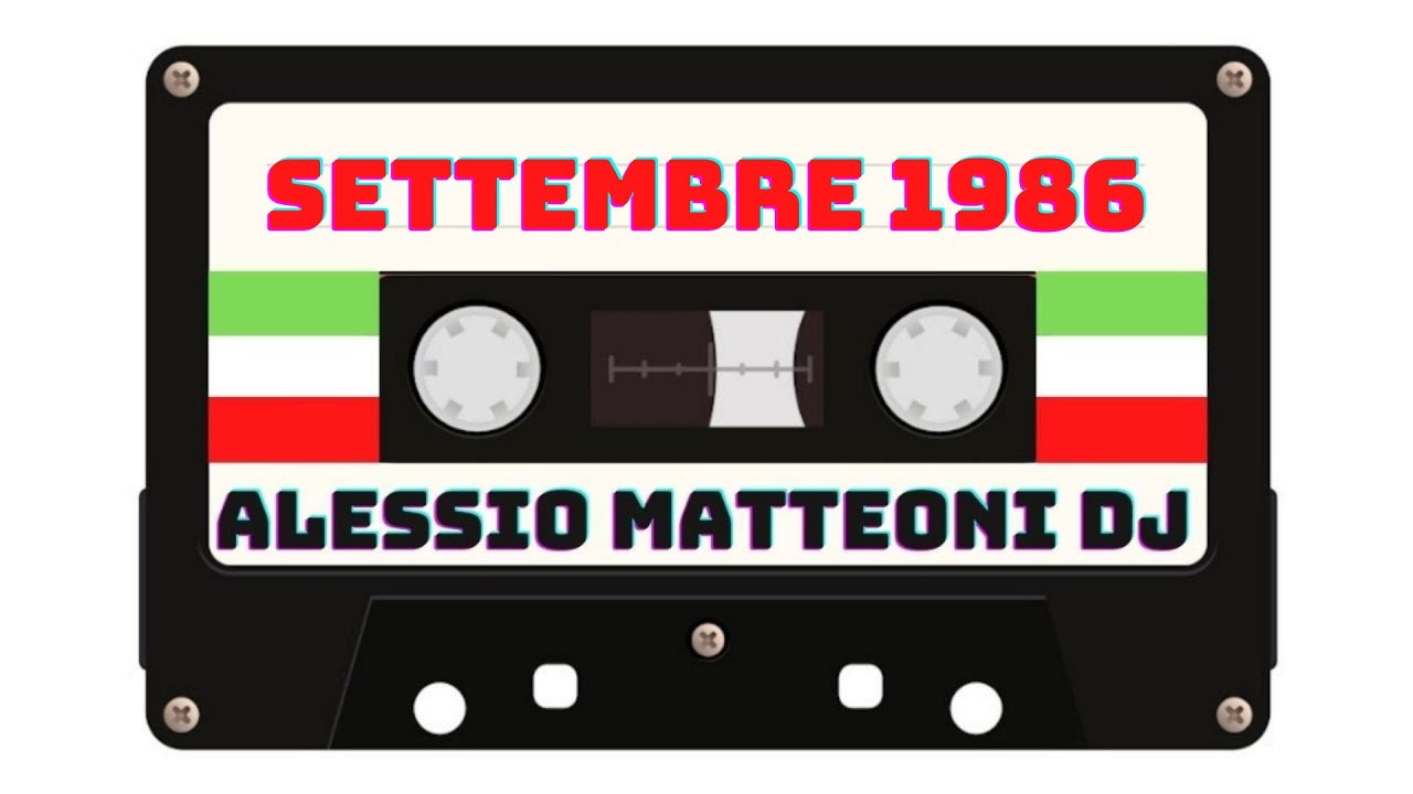SETTEMBRE 1986 LIVE IN DISCOTECA  ALESSIO MATTEONI DJ
