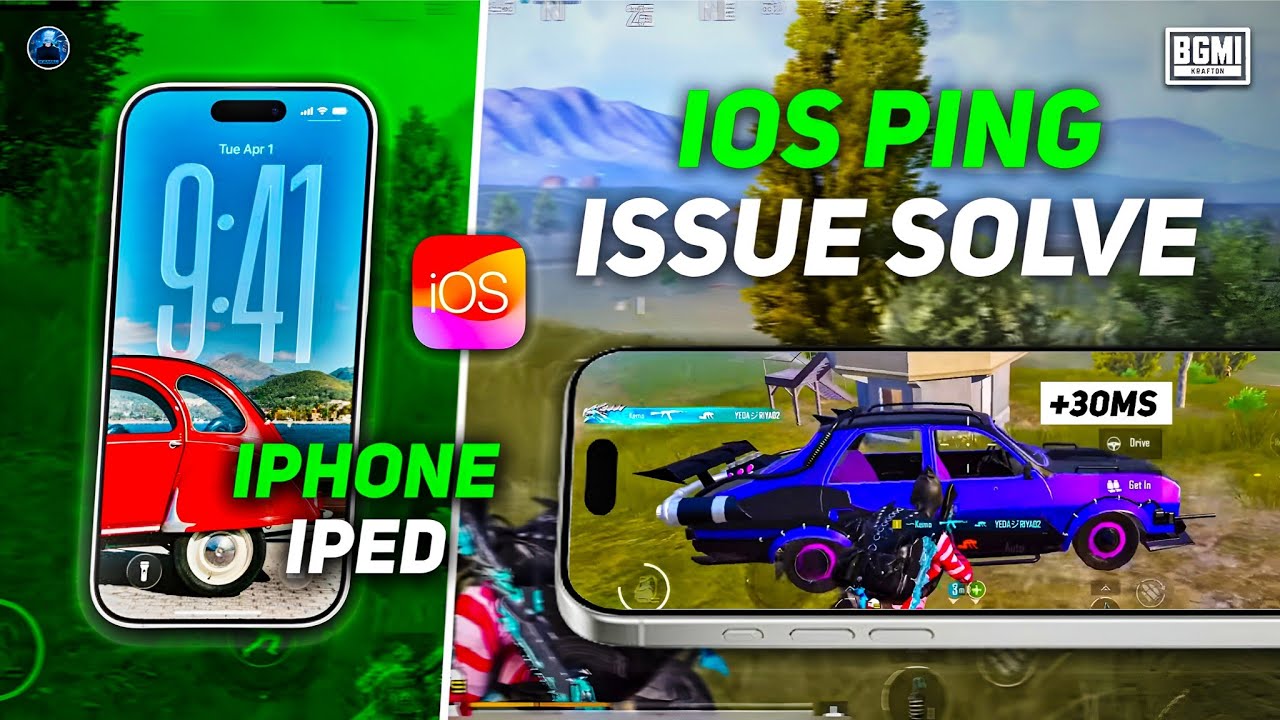 Fix High Ping in BGMI/PUBG iOS 2025 ⚡ | iPhone/iPad 20ms Ping Trick 🔥 Best DNS for iOS BGMI Low Ping