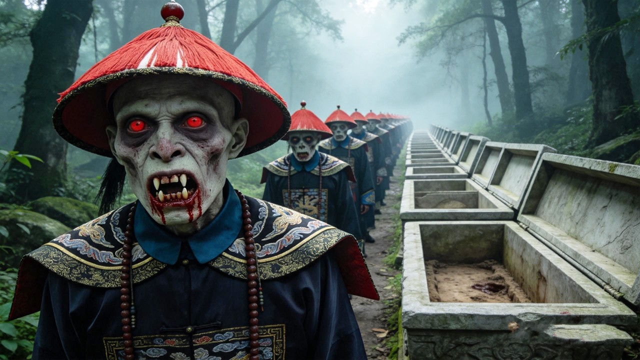 【FULL MOVIE】兇屍覺醒！探險小隊尋墓竟挖出千年屍王！意外解封所到之處無人生還！#movie #僵尸 #恐怖