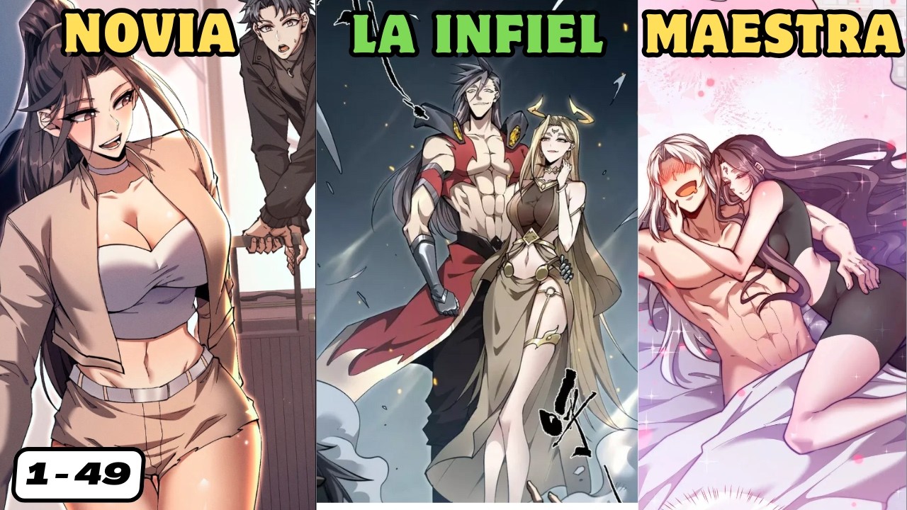 1 - 49🔥USA UN JUEGO DE REALIDAD VIRTUAL PARA VOLVERSE PODEROSO Y CONQUISTAR A LA MAESTRA  // MANHWA🔥