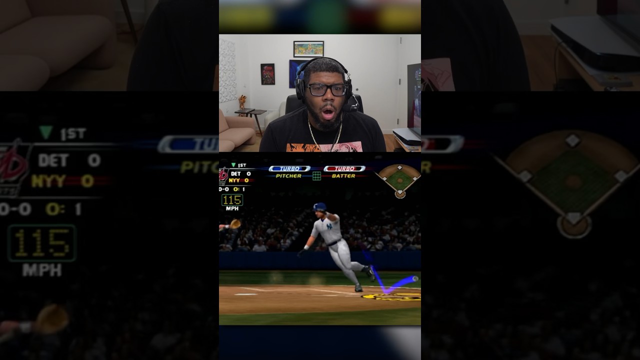 These animations are INSANE! 🤣 #gaming #slugfest #baseball #nostalgia