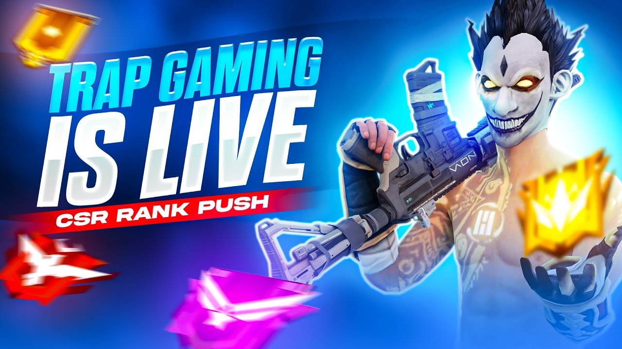 NEW SEASON CSR 😎 PUSH TO TOP 1 GRANDMASTER |  #freefire #freefirelive #shorts #freefireshorts