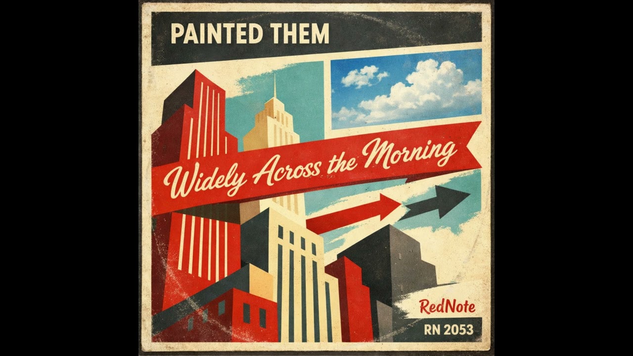 Painted Them - Widely Across the Morning - Red Note Jazz