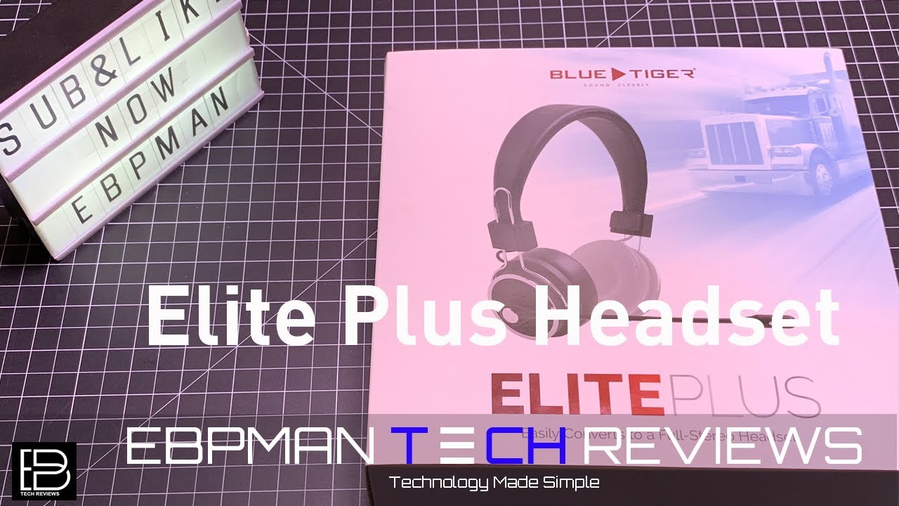 Blue Tiger Elite Plus Trucker Bluetooth Headset Best Bluetooth Headphones