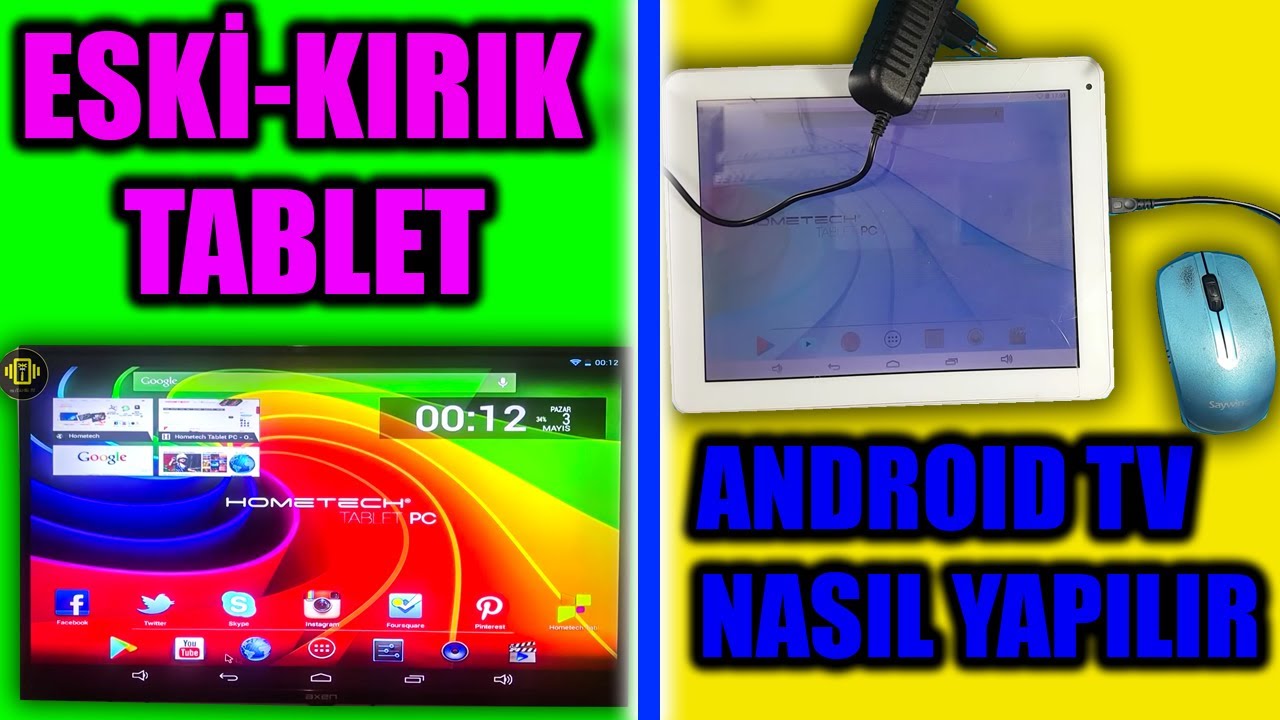 Eski Tablet Android Tv Nasıl Yapılır ?
