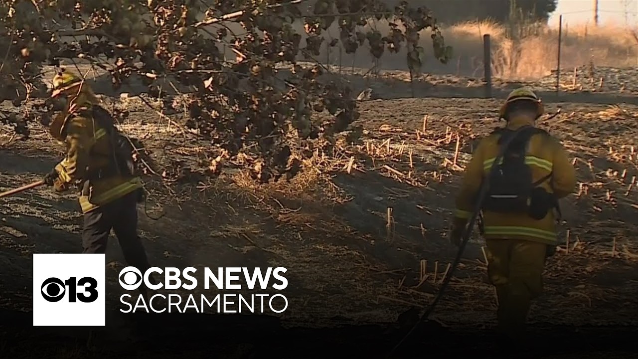 Fire on Brannan Island reignites