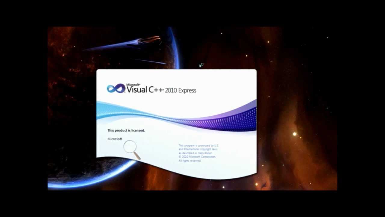 How to run c program on Ms visual c++ 2010