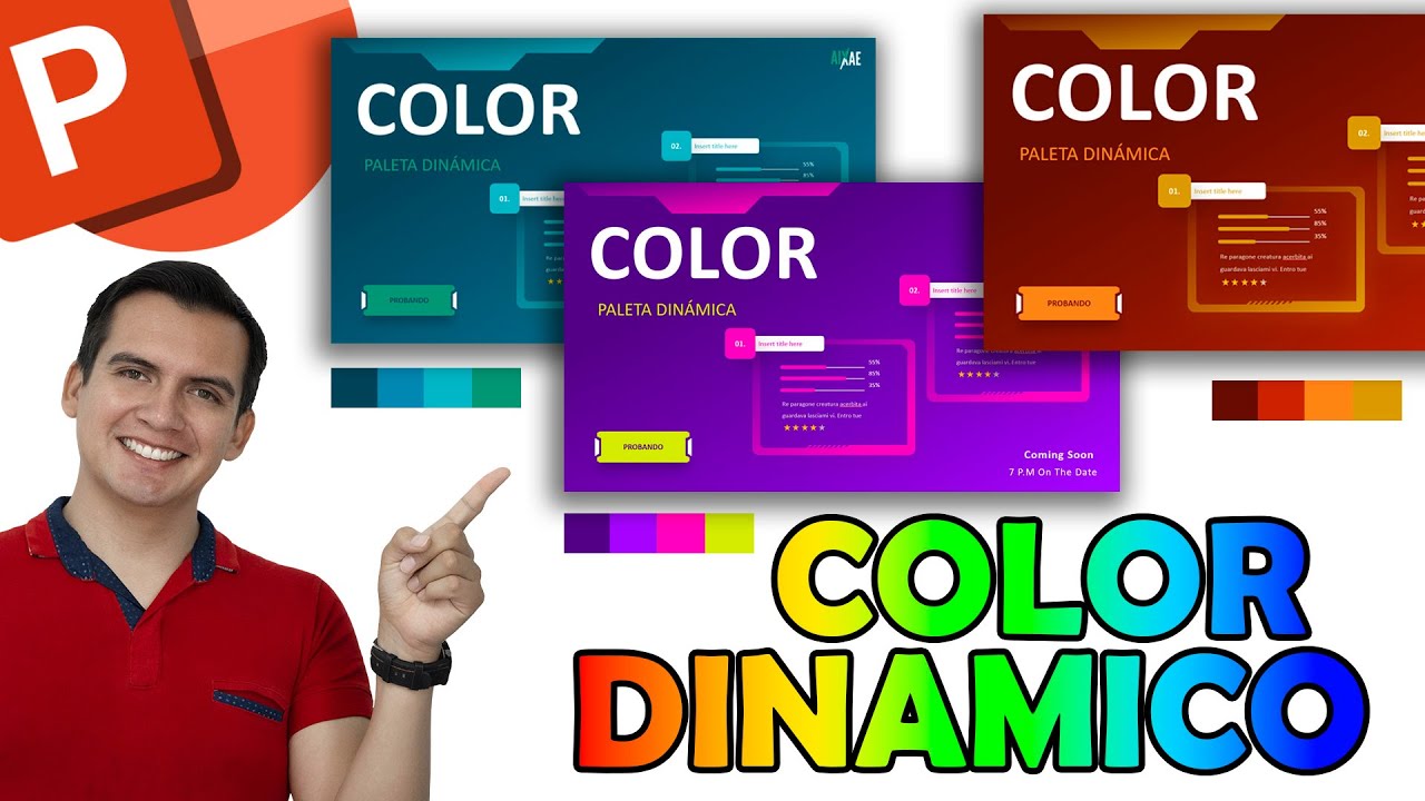 El secreto del COLOR para una presentación impactante! 😱