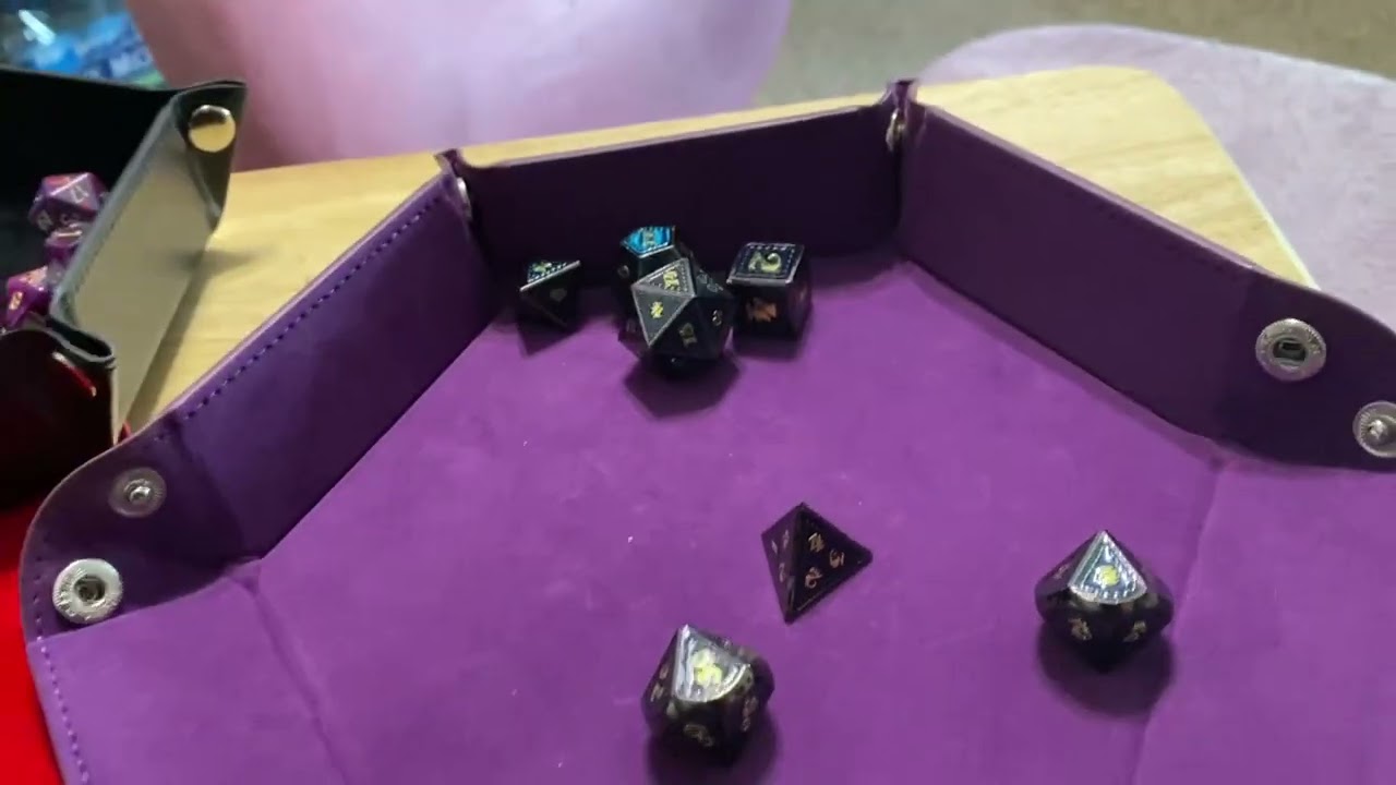 Hexagon Dice Rolling Tray