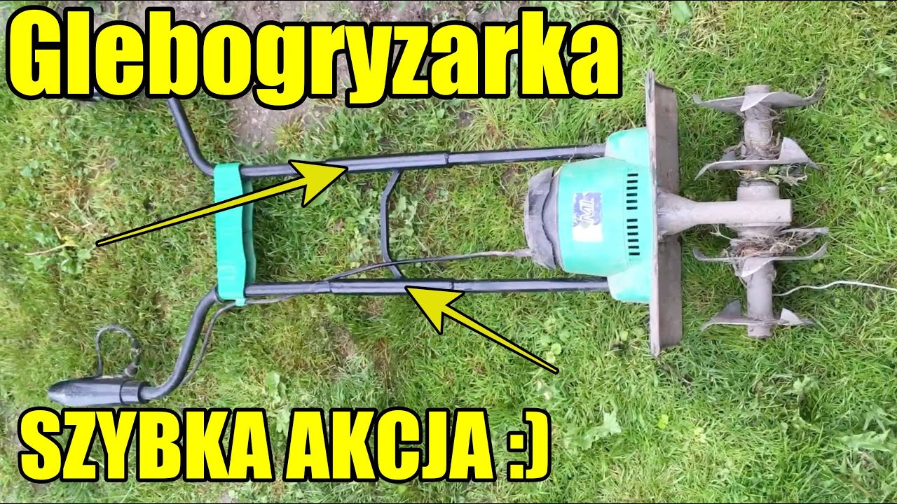 Naprawa glebogryzarki w stylu Jarka Ogarka :) Szybka akcja!