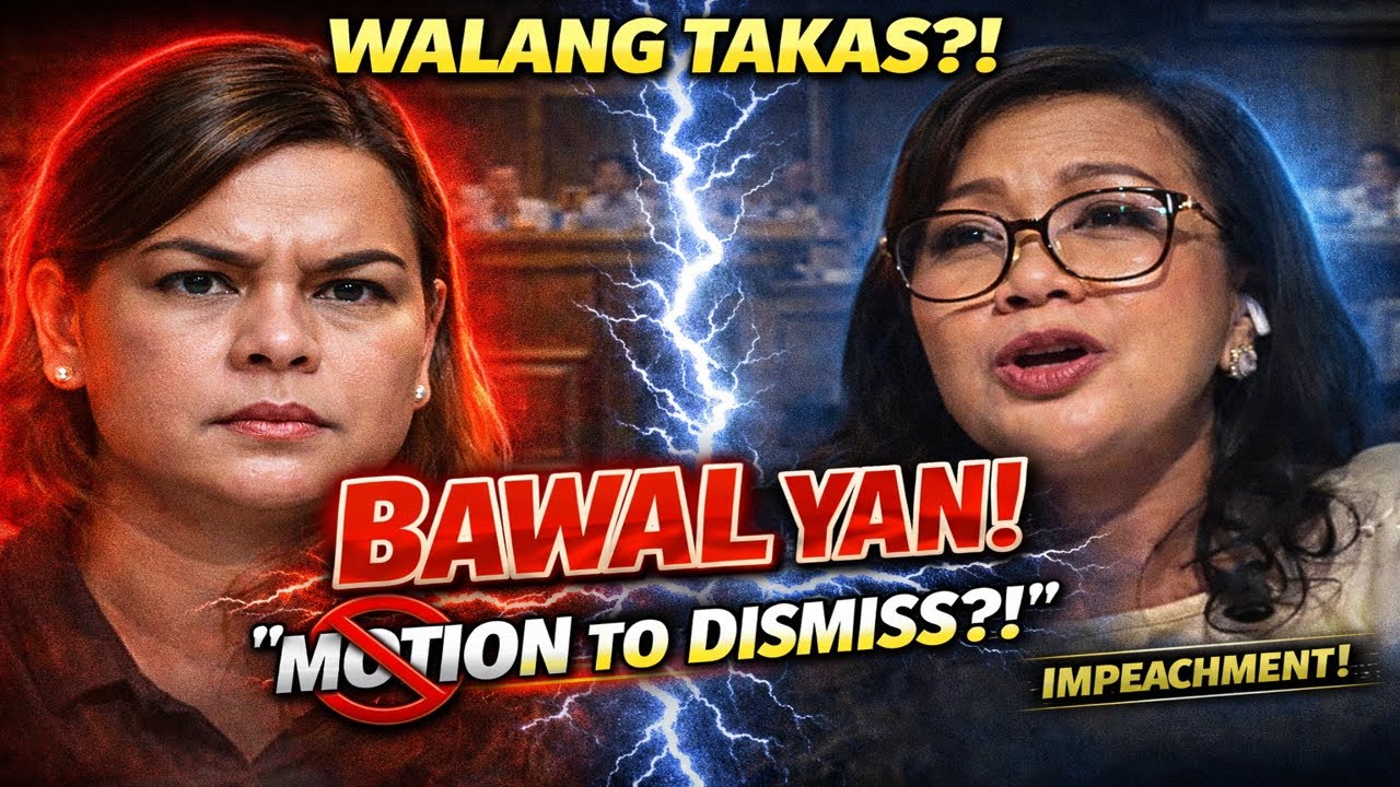 WALANG TAKAS?! Committee on Justice Hindi Magbe-Break — Sagot ni Sara Parang Motion to Dismiss