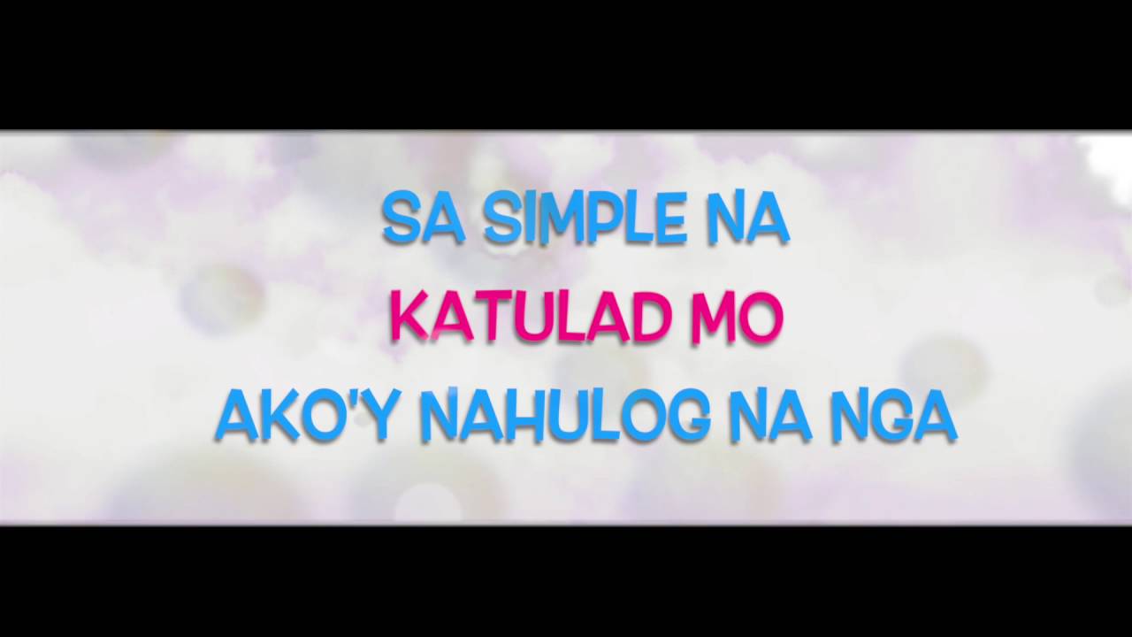 Simpleng Tulad Mo by MM & MJ Magno (Official Lyric Video)