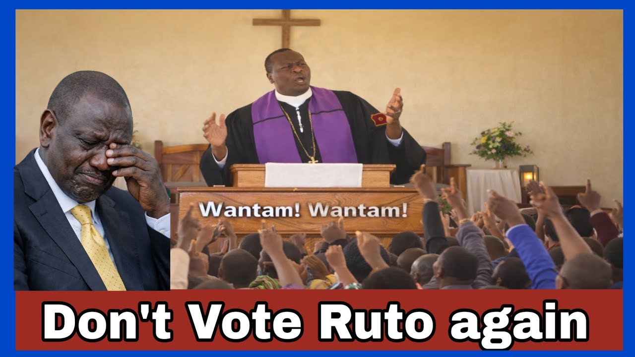 End of Ruto; Kikuyu Bishops leads WANTAM wave in Mt Kenya Against Ruto;Tells voters to reject Ruto 