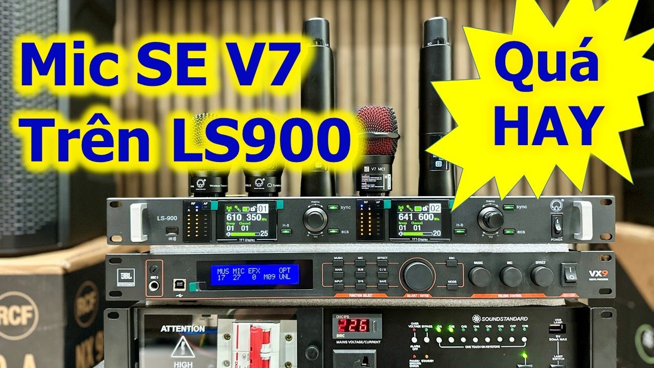Mic SE_V7 trên Mic LS900