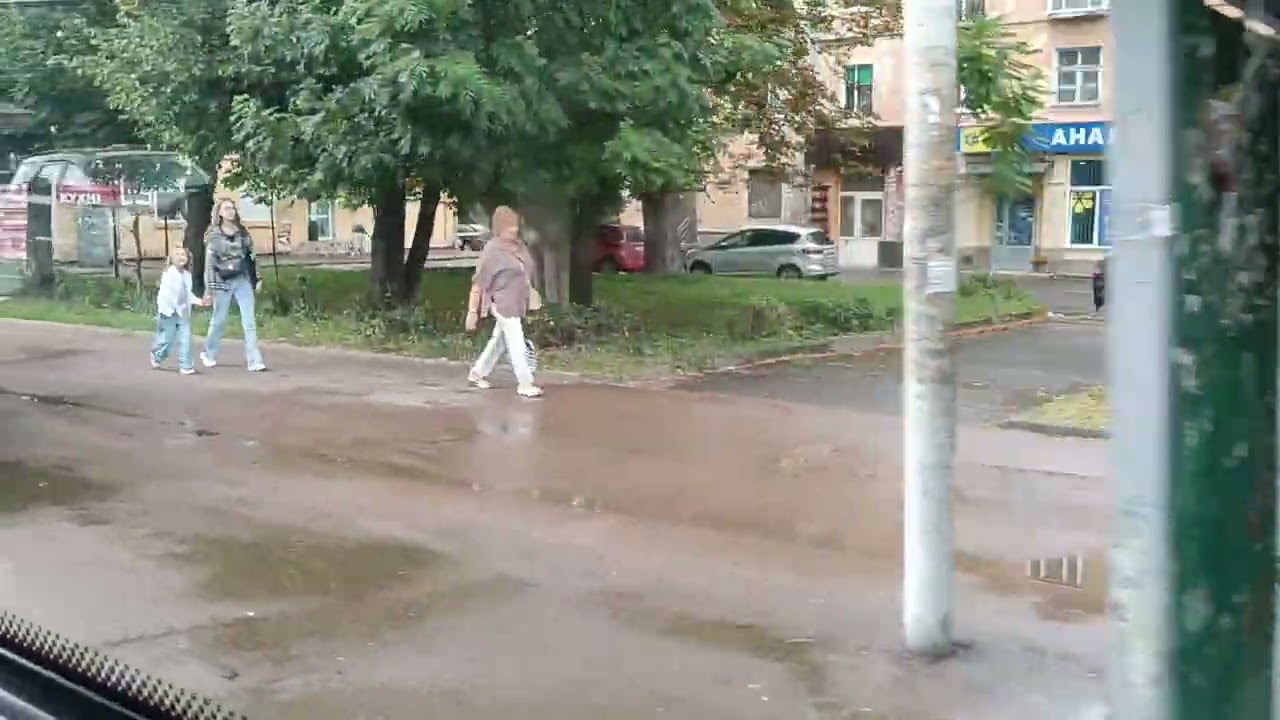 Дрогобич. Вул Грушевського. 2025