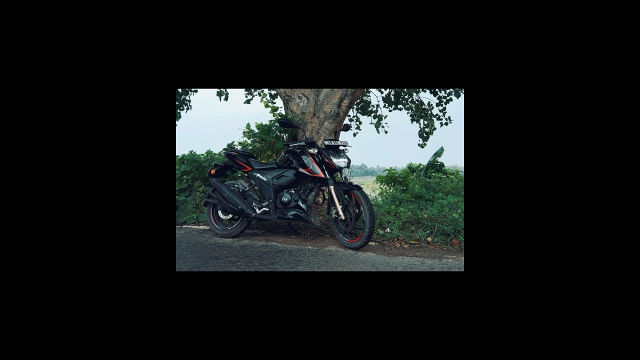 TVS apache RTR 200 4V cinematic shots 