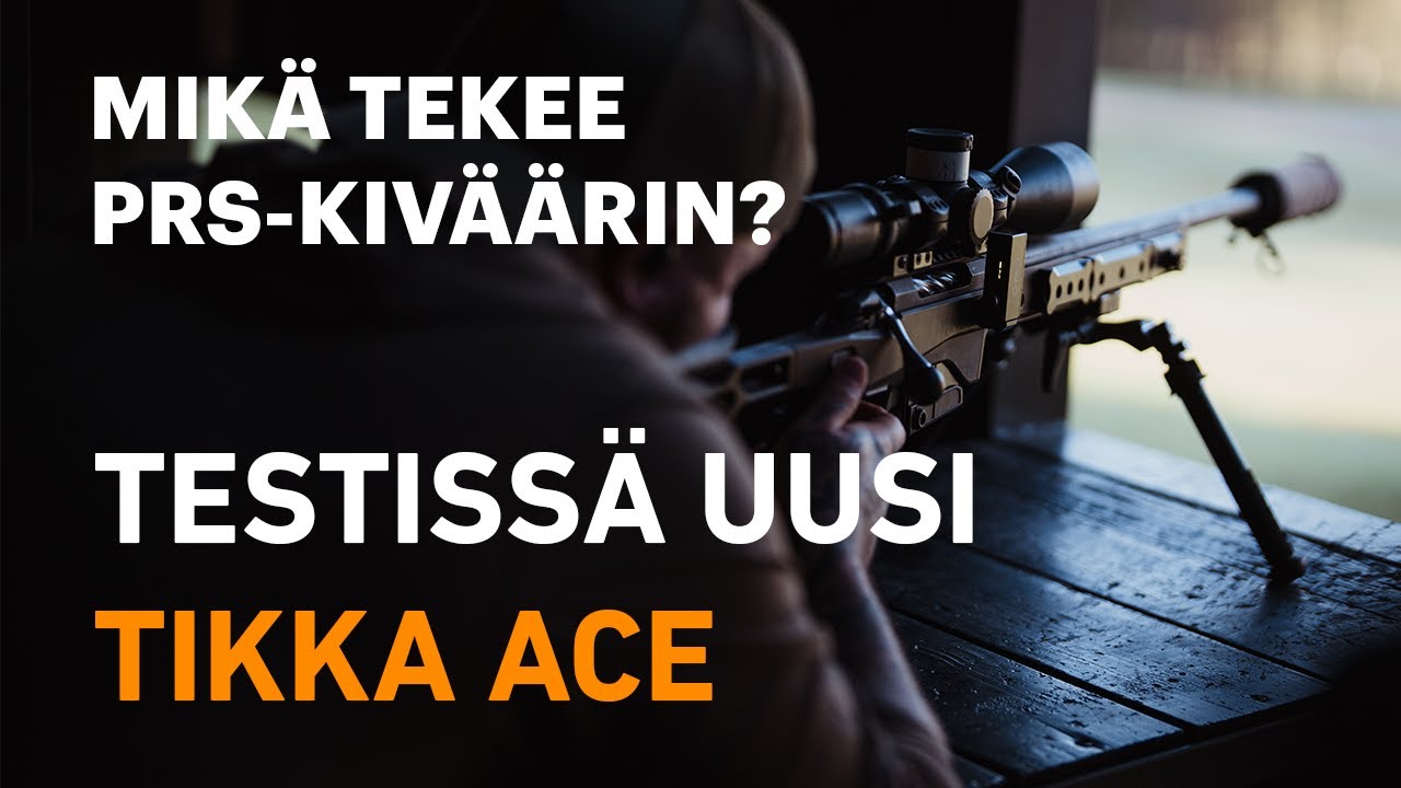 Testissä Tikka T3x ACE - Vieraana Aki Kulmala