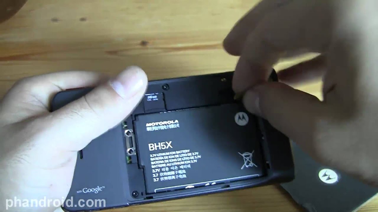 Motorola Droid X Unboxing