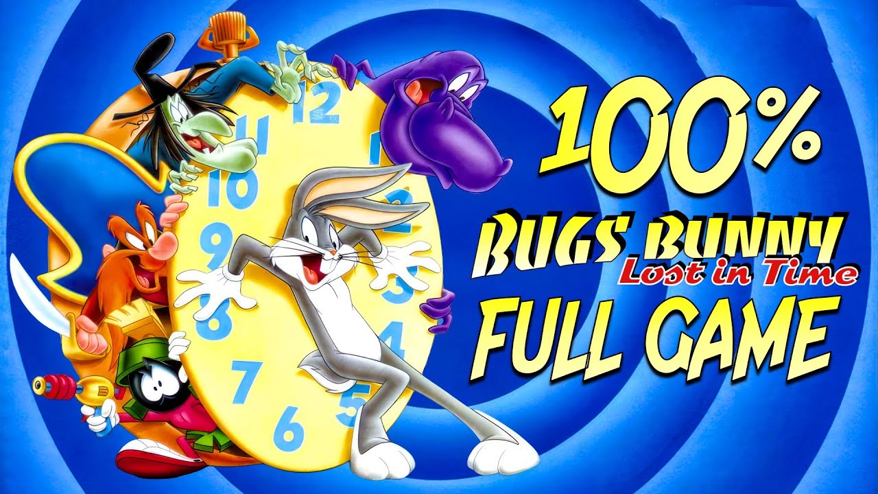 Bugs Bunny Lost in Time 100% — Full Game Walkthrough in 4K