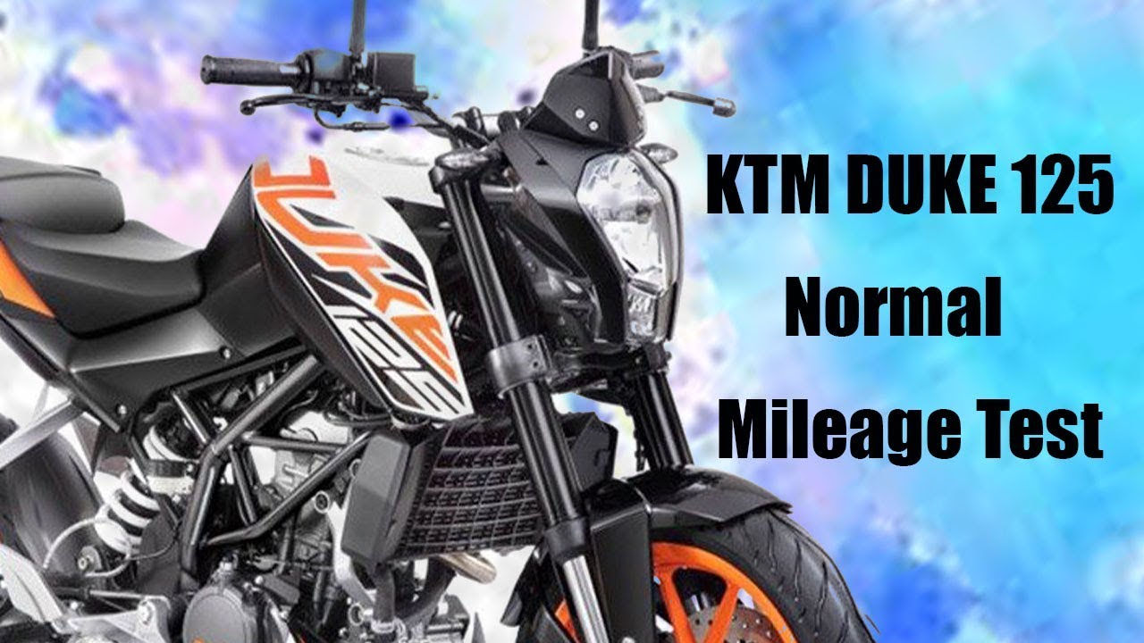 KTM DUKE 125 Mileage Test in Normal Speed | Tamil
