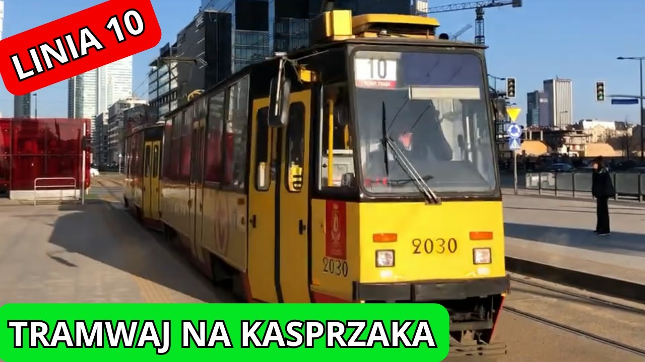 Tramwaj na Kasprzaka: przejazd z Ronda Daszyńskiego