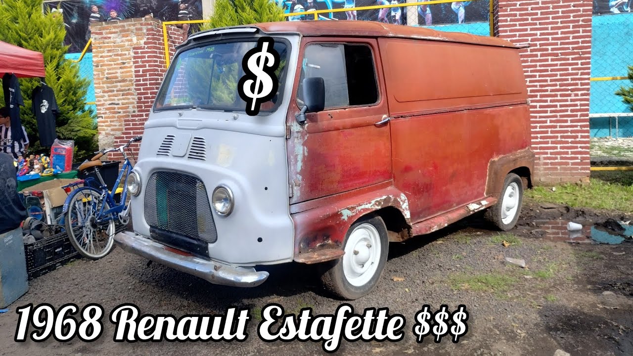 1968 Renault Estafette en Venta, Excelente para Proyecto, Bazar de la Carcacha.