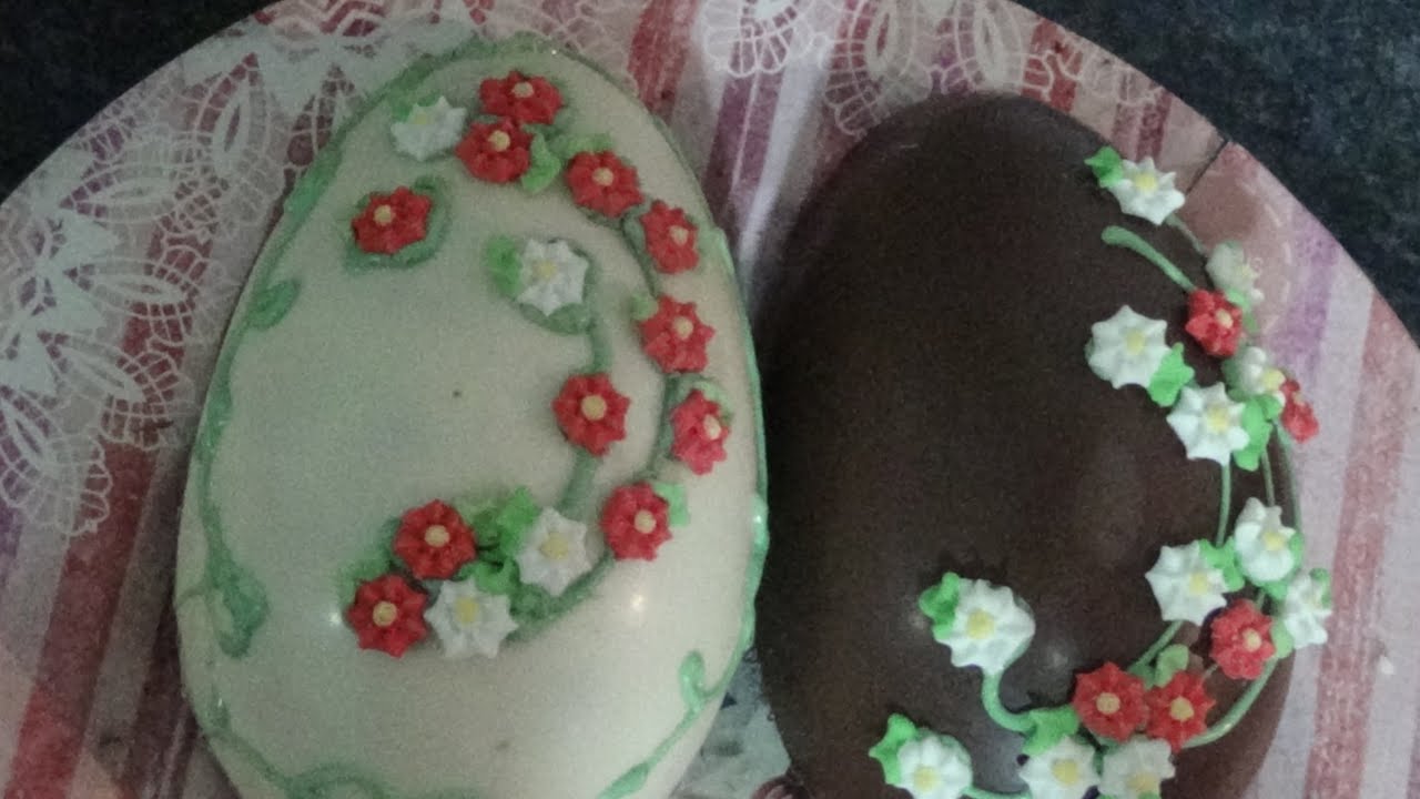OVO DE PÁSCOA COM FLORES | RECEITAS POR DEBORA DIAS