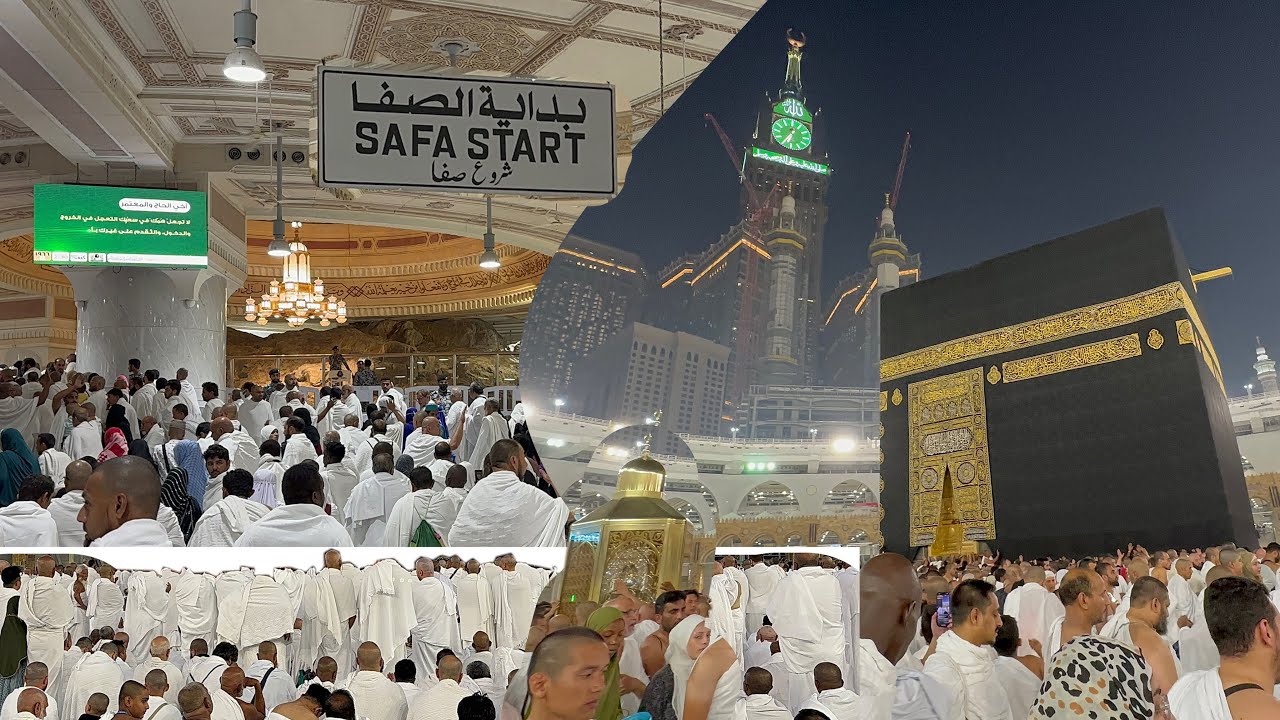 شاهد أجمل رحلة من مسجد الميقات الجعرانة وإلى المسجد الحرام لأداء مناسك العمرة 🕋