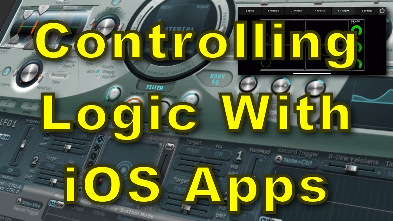 Controlling Logic with iOS Apps | Logic Pro X