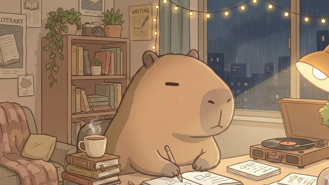 Lofi Music for Reading and Writing | 1 Hour Deep Focus & Creative Flow