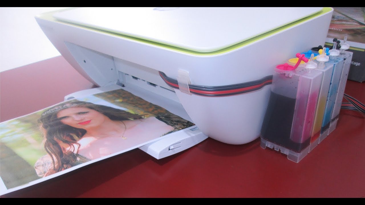 Instalación del Sistema de Tinta Continua en Impresora HP Desk jet Ink Advantage 2135