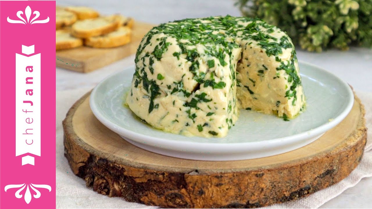 THAT VEGAN CHEESE WITH HERBS AND GARLIC TO LIVE FOR!