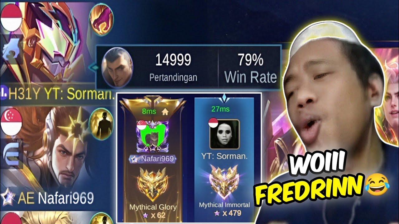 Pertama Kali Ikut Mabar VIP Bareng Coach Nafari Special 15k Match Fredrinn😂...